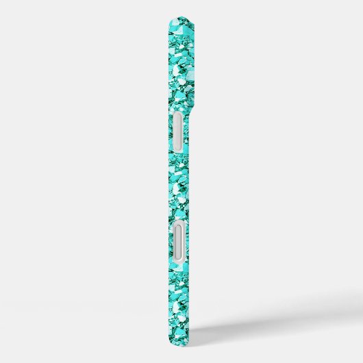 Druzy crystal - aquamarineblauw Case-Mate iPhone case (Achterkant / Rechts)