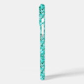 Druzy crystal - aquamarineblauw Case-Mate iPhone case (Achterkant / Links)
