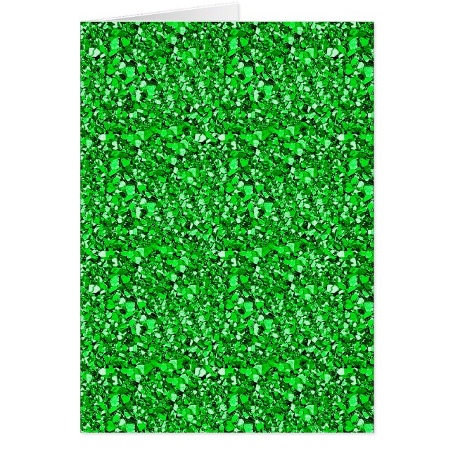 Druzy crystal - emerald green (Voorkant)