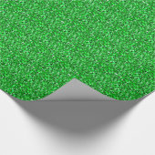 Druzy crystal - emerald green cadeaupapier (Hoek)