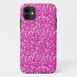 Druzy crystal - fuchsia roze Case-Mate iPhone case