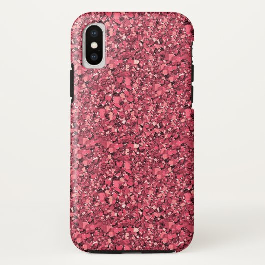 Druzy crystal - garnet red Case-Mate iPhone case (Achterkant)