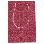 Druzy crystal - garnet red medium cadeauzakje (Voorkant)