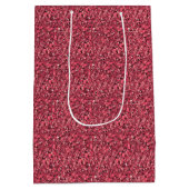 Druzy crystal - garnet red medium cadeauzakje (Achterkant)