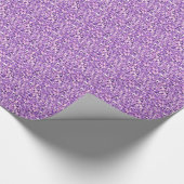 Druzy crystal - orchidee roze cadeaupapier (Hoek)