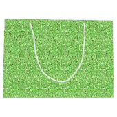 Druzy crystal - peridot green large cadeautasje (Achterkant)