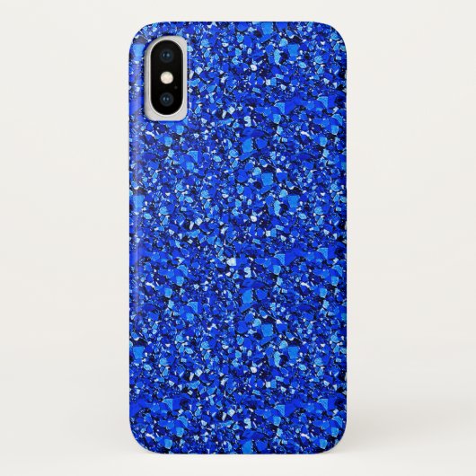 Druzy crystal - Sapphire blue Case-Mate iPhone Case (Achterkant)