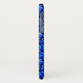 Druzy crystal - Sapphire blue Case-Mate iPhone Case (Achterkant/links)