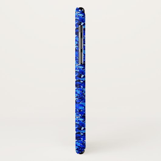 Druzy crystal - Sapphire blue Case-Mate iPhone Case (Achterkant/links)