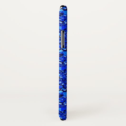 Druzy crystal - Sapphire blue Case-Mate iPhone Case (Achterkant/rechts)