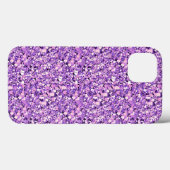 Druzy kristal - licht orchidee Case-Mate iPhone case (Achterkant (horizontaal))