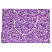 Druzy kristal - lichte orchidee large cadeautasje (Voorkant)