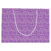Druzy kristal - lichte orchidee large cadeautasje (Achterkant)