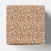 Druzy kristal - roos goudkleur bedankdoosjes (Bovenkant)