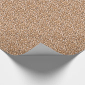 Druzy kristal - roos goudkleur cadeaupapier (Hoek)