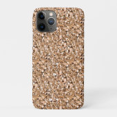 Druzy kristal - roos goudkleur Case-Mate iPhone case (Achterkant)