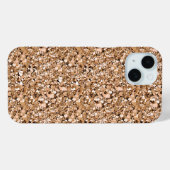 Druzy kristal - roos goudkleur Case-Mate iPhone case (Achterkant (horizontaal))