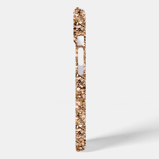 Druzy kristal - roos goudkleur Case-Mate iPhone case (Achterkant / Links)