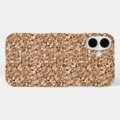 Druzy kristal - roos goudkleur Case-Mate iPhone case (Achterkant (horizontaal))