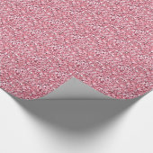 Druzy kristal - roos kwarts roze cadeaupapier (Hoek)