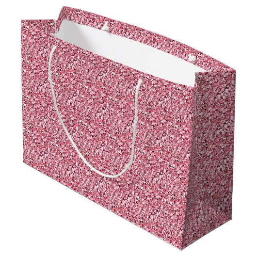 Druzy kristal - roos kwarts roze groot cadeauzakje (Achterkant Gekanteld)