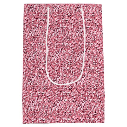 Druzy kristal - roos kwarts roze medium cadeauzakje (Achterkant)