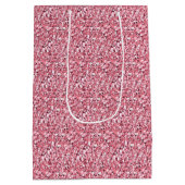 Druzy kristal - roze kwarts roze medium cadeauzakje (Achterkant)