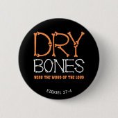 DRY BOTTEN Christelijk Halloween Ronde Button 5,7 Cm (Voorkant)