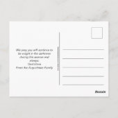 DRY BOTTEN Christelijke Halloween Greeting Briefkaart (Achterkant)