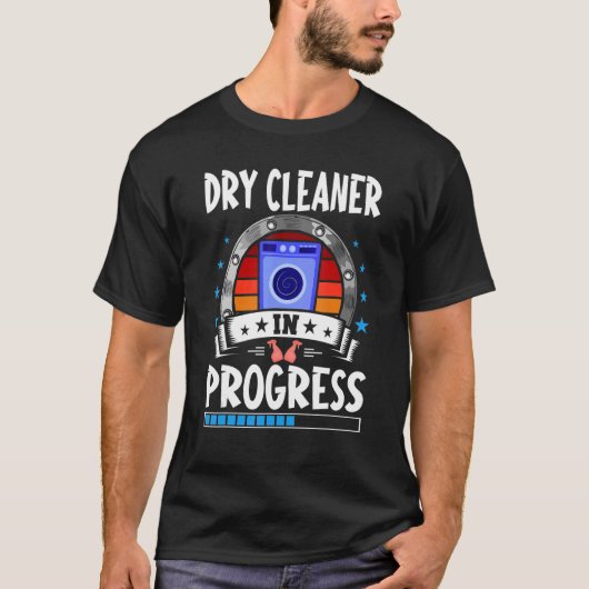 Dry Cleaner in progress Trainee Student T-shirt (Voorkant)