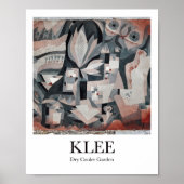 Dry Cooler Garden door Paul Klee Poster (Voorkant)