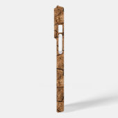 Dry Cracked Earth Texture iPhone Case (Achterkant / Links)