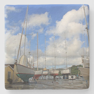 Dry Dock Shipyard Antigua Square Onderzetter