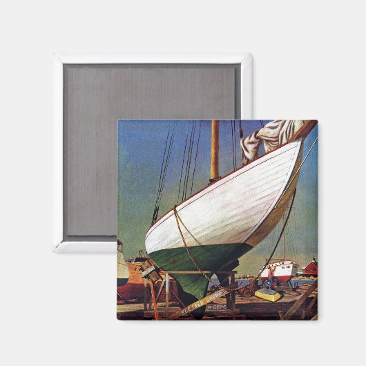 Dry Dock van John Atherton Magneet (Voorkant / Achterkant)