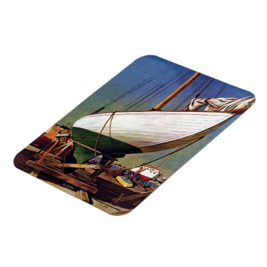 Dry Dock van John Atherton Magneet (Linkerzijde)