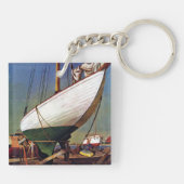 Dry Dock van John Atherton Sleutelhanger (Achterkant)