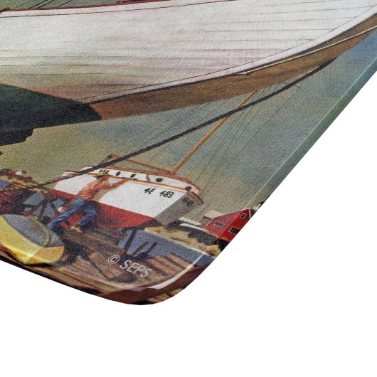 Dry Dock van John Atherton Snijplank (Hoek)