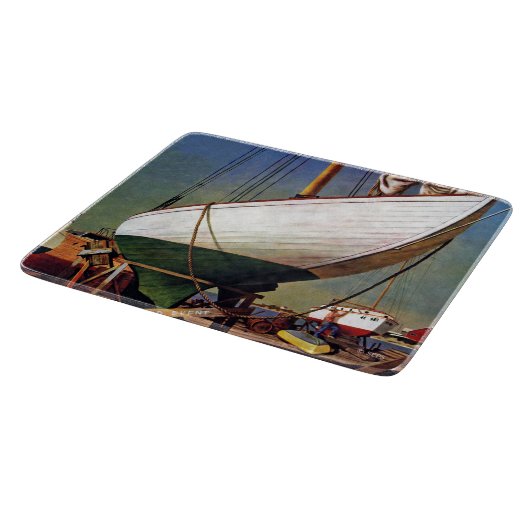 Dry Dock van John Atherton Snijplank (Hoek)