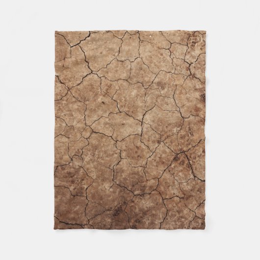 Dry Earth Fleece Deken (Voorkant)