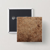 Dry Earth Vierkante Button 5,1 Cm (Voorkant /achterkant)