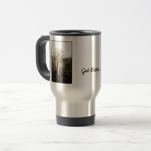 Dry Ferula Plant Reisbeker (Voorkant links)