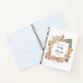 Dry Flowers Baby shower Cadeaulijst Notitieboek (Binnen)