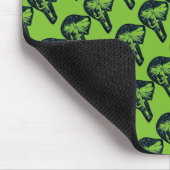 "Dry Fly Green Tiled" forel Fly Mousepad Muismat (Hoek)