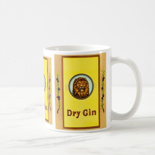 Dry Gin Lion Koffiemok (Rechts)
