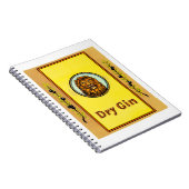Dry Gin Lion Notitieboek (Rechterzijde)