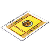 Dry Gin Lion Notitieboek (Linkerzijde)