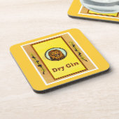 Dry Gin Lion Onderzetter (Linkerzijde)
