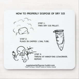 Dry Ice Mousepad Muismat