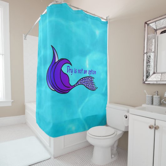 Dry is geen optioneel douchegordijn (In situ)