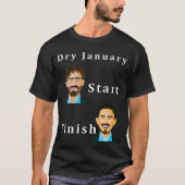 Dry januari t-shirt (Voorkant)